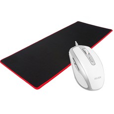 Iriver Mouse+GOON遊戲滑鼠長墊 2件組, 鼠標 (IRM5000S), Pad (Gaming Pad), 鼠標（銀色）