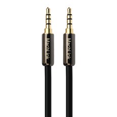 3.5mm 4極 立體聲 AUX 高級型 音源線, ML-ST4H050(5M), 混合顏色, 1個