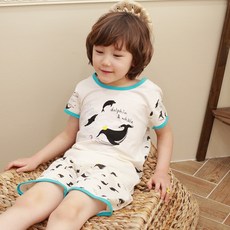 위드오가닉 남아용 3부 실내복