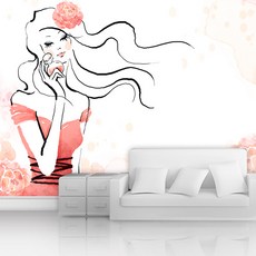 월파크 펄 실크 뮤럴벽지 WP-225, 혼합 색상