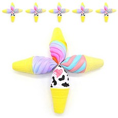 Philly Think Toy 冰淇淋軟軟玩具 6p 套組隨機送, 1套