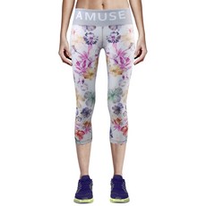 Zipravs 女士七分瑜伽普拉提鍛鍊緊身褲 ZYCP-74