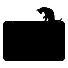 Kuu 家居裝飾備忘錄板 MO 23 掛黑色, 亞克力