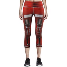 ZIPRAVS 女性七分卡布里瑜珈皮拉提斯運動緊身褲 ZYCP-91