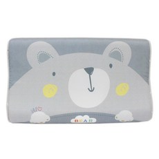 design&Story 孩童印花記憶棉枕頭, Bear
