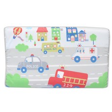 design&Story 孩童印花記憶棉枕頭, 車