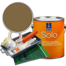 셔윈윌리암스 솔로 저광 1L 페인트 세트, SW6139 Mossy Gold, 1개