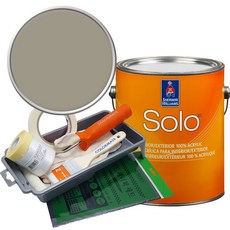 셔윈윌리암스 솔로 저광 1L 페인트 세트, SW9126 Honed Soapstone, 1개