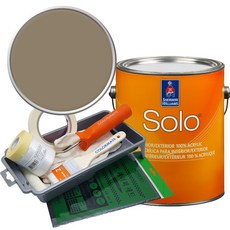 셔윈윌리암스 솔로 저광 1L 페인트 세트, SW6151 Quiver Tan, 1개