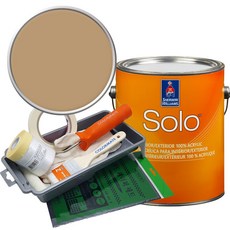 셔윈윌리암스 솔로 저광 1L 페인트 세트, SW9104 Woven Wicker, 1개