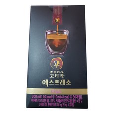 GEORGIA 喬亞 Gottika Espresso 溫和咖啡混合, 10ml, 30條, 1盒