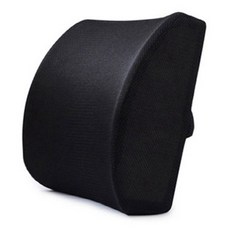 LIVING DUO 記憶海綿靠枕, 黑色的, 1個