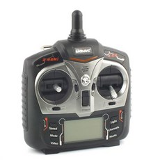 유디아이 레프리카 D2 Transmitter UD050721 D2전용 2.4GHz 4채널 RC조종기, 혼합 색상, 1개