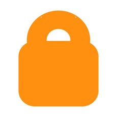쿠 홈 인테리어 메모 보드 MO 09 걸이형 오렌지, 아크릴