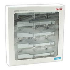 herpa 複製品 1/500 SCENIX 機場配件 V 舷梯 HE519694DI 機場西洋鏡人偶套組, 1套