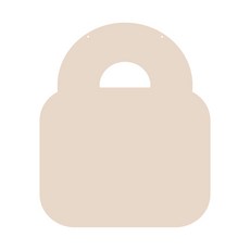 쿠 홈 인테리어 메모 보드 MO 09 걸이형 베이지, 아크릴