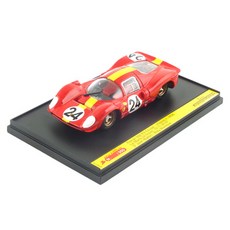 BRUMM 레프리카 1/43 Ferrari 330 P4 Coupe 1967 No24 BRUM071716RE 페라리 다이캐스트, 혼합 색상, 1개