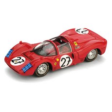 BRUMM 레프리카 1/43 Ferrari 330P3 Le Mans 1966 No27 BRUM002222RE 페라리 다이캐스트, 혼합 색상, 1개