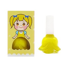 핑크공주 핑키페인트 매니큐어, 1개, 연노랑