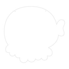 쿠 홈 인테리어 메모보드 MO 06 걸이형 화이트, 아크릴