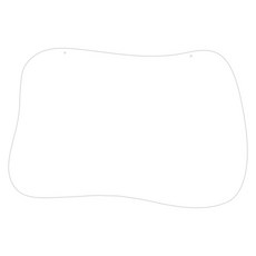 쿠 홈 인테리어 메모보드 MO 04 걸이형 화이트, 아크릴