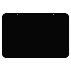 Kuu 家居裝飾壓克力備忘錄板 MO01 掛鉤型 黑色, 亞克力