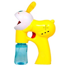 성광교역 토끼 자동 버블건, 옐로우, 1개