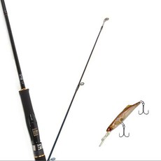 Won Da Avalon捲線器假餌釣魚竿 602M+Damiki硬餌So Kill 55, 313H 純粉色全息