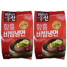 동원에프엔비 면발의 신 함흥 비빔냉면, 405g, 2개입