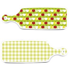 Roem Design 上菜砧板 2件組 格紋粉彩淺綠套組, 格紋粉彩淺綠, 蘋果淺綠, 1套