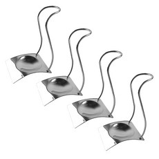 Block Mart 不鏽鋼湯勺料理工具架, 單一顏色, 4入