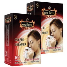 TNI KING COFFEE TNI 2in1 咖啡&奶精, 10g, 15入, 2個