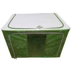DECOSIN Deco 花朵家居收納箱 80L, 綠色, 1個