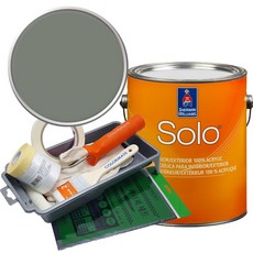 셔윈윌리암스 솔로 저광 페인트 세트, SW6207 Retreat, 1개