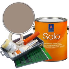 셔윈윌리암스 솔로 저광 페인트 1L 세트, SW7502 Dry Dock, 1개