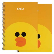 라인프렌즈 연습장, 샐리, 2개입