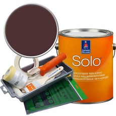 셔윈윌리암스 솔로 저광 페인트 1L 세트, SW6020 Marooned, 1개