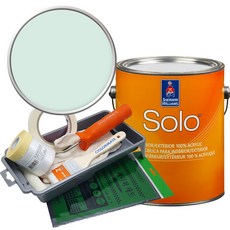 셔윈윌리암스 솔로 저광 페인트 세트, SW6749 Embellished Blue, 1개