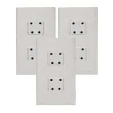 위너스 전화매입콘센트 2구 4P, 3개입