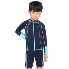 쿠기 남아용 래쉬가드 수영복 3종세트 KB-K709
