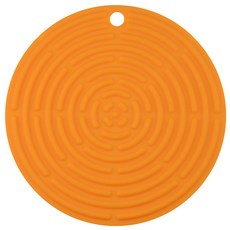 이코디 서클 스크류 냄비받침, 오렌지, 1개