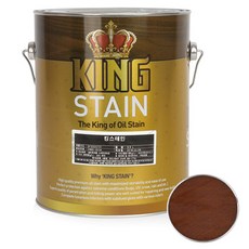 노루페인트 킹스테인 방충도료 초코 3.5L, 1개