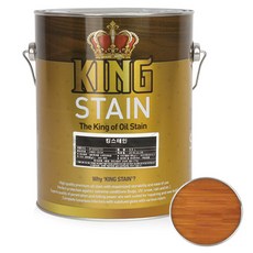 노루페인트 킹스테인 방충도료 오크 3.5L, 1개
