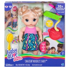 Hasbro 孩之寶 Eat Baby Alive Noodles Baby Doll, 混色