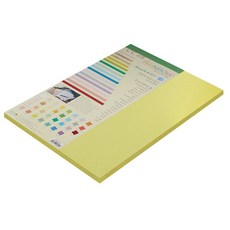 paperculture 環保色紙 Rainbow Card No.7 清新黃, 8 開, 25張