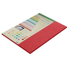 paperculture 環保色紙 Rainbow Card No.29 紅色, A3, 20個