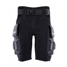 apeks 潛水短褲 Short Tech, 黑色的