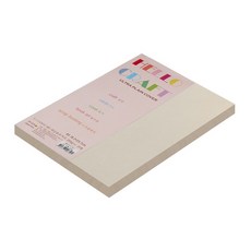 paperculture 環保色紙 彩虹卡 No.2 象牙白, B5, 60張