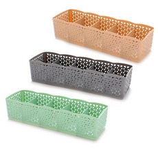 마켓감성 5칸 다용도 정리함, 랜덤 발송, 3개