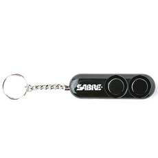 SABRE 沙豹 迷你鑰匙圈系列防身報警器黑色, 1個